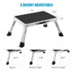 thumbnail image 2 of Jocauto Taburete plegable con escalón ajustable en altura con plataforma antideslizante, escalera para adultos o niños en la cocina, hogar, capacidad de 330 libras, 2 of 7