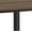 Studio Teak, Black, variant on KFI Studios Mode 3.5' x 8' Dining Table, Designer White, Black