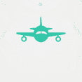 thumbnail image 4 of Inktastic Cute Teal Airplane Boys or Girls Baby T-Shirt, 4 of 5