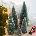 thumbnail image 3 of Mini pino de mesa Árboles de Navidad Decoraciones Festival en miniatura Árboles de plástico FleinngHoz JD703498070, 3 of 5