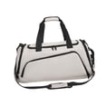 thumbnail image 3 of Bolsa de viaje con compartimento para zapatos, bolsa deportiva para gimnasio, para ropa, portátil Blanco, 3 of 9