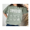 thumbnail image 4 of Funny Cat Lover T-Shirt, Cat Lover Gifts, Cat Enthusiast Tee, Cat Humor Shirt, Things I Do In My Spare Time Shirt, Cat Owner T-Shirt, 4 of 10