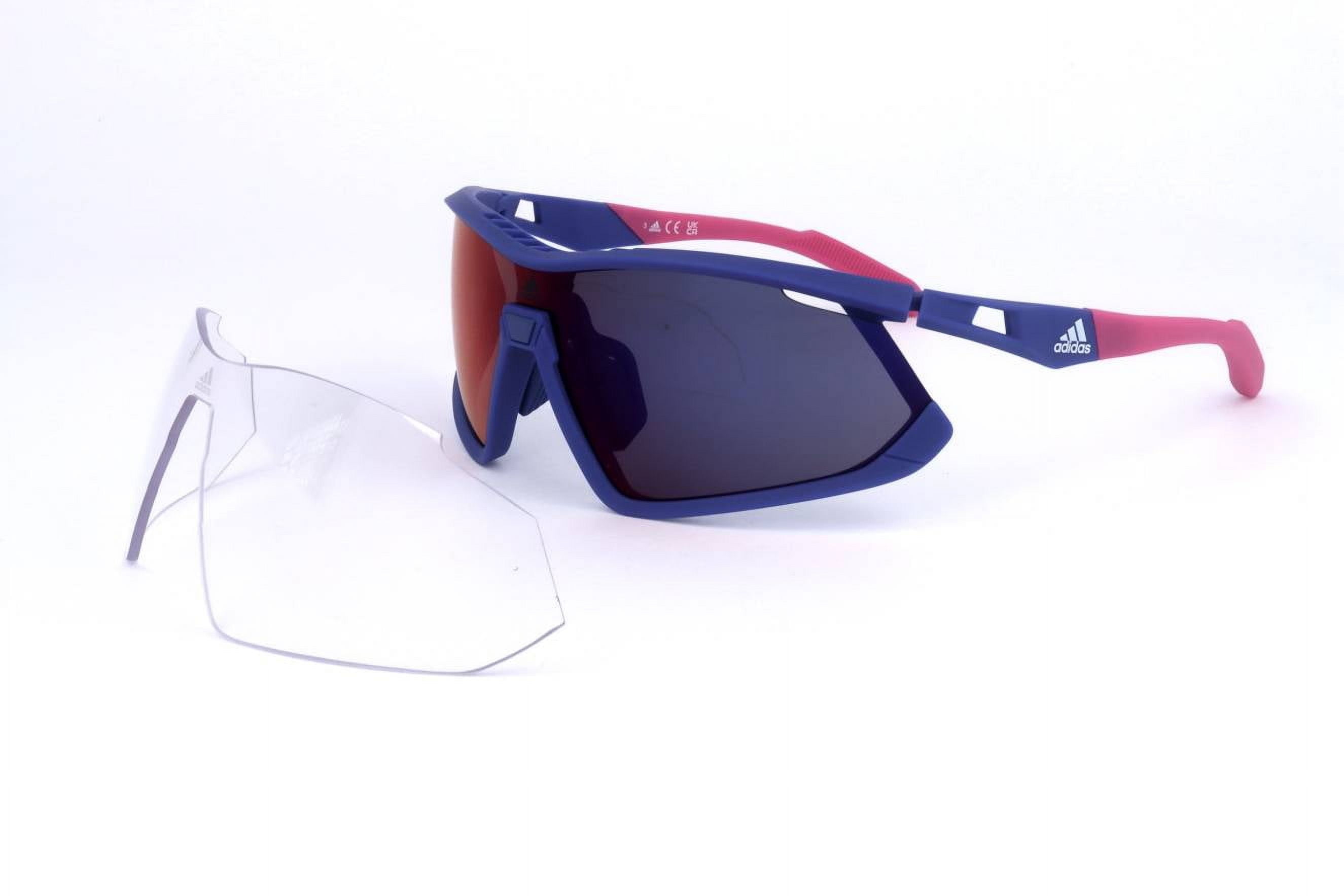Adidas ADIDAS SP0016 02A Women's Matte Black Shield Sunglasses