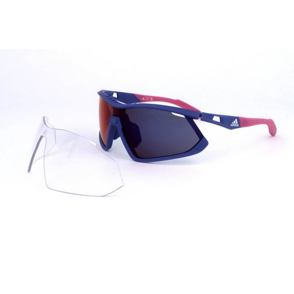 Adidas Sport sunglasses SP0055 UNISEX 00/00/135 91Z MATTE BLUE