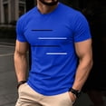 thumbnail image 2 of Maean Big and Tall Mens Workout Shirts Crew Neck Short Sleeve Athletic Running Gym Muscle Tees, 2 of 5