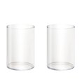 thumbnail image 1 of 2 Pcs Clear Acrylic Pen Holders Small Round Pencil Holder Desktop Pencil Holder Cups Make up Brush Holders Table Pen Cups Pen Pencil Storage Holder Office Stationery Supplies Organizer, 1 of 5