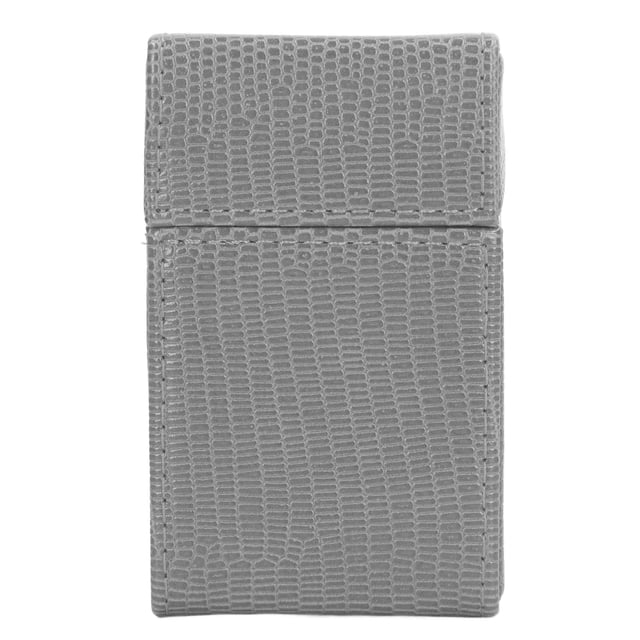 Estuche De Almacenamiento De Cuero PU Con Diseño De Lagarto