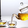 thumbnail image 3 of 1/6PCS Double Layer Glass Tea Cup Durable Stylish Water Cup Mug for Home Kitchen, 3 of 5