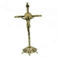 thumbnail image 2 of Crucifijo de pie Sunnimix Cruz de pared bronce, 2 of 8