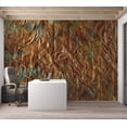 thumbnail image 3 of Tiptophomedecor Abstract Wallpaper Wall Mural - Gold Of Atlantis, 3 of 7