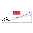 thumbnail image 6 of Universal Dry Erase Marker, Chisel Tip, Black, Dozen -UNV43651, Non washable, 6 of 7
