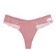 thumbnail image 2 of Gibobby Verano calzoncillos adelgazantes Nueva camiseta encaje sexy tiro bajo para mujer Ropa interior transpirable fina y （Rosa， S), 2 of 5