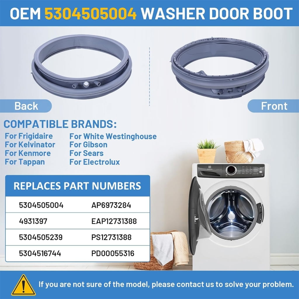 Door Gasket Washers Sealing Rings Washer Door Boot Washer Door Gasket Perfect for Home Users and Repair Technicians