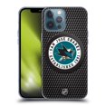 thumbnail image 1 of Head Case Designs Officially Licensed NHL San Jose Sharks Puck Texture Soft Gel Case Compatible with Apple iPhone 13 Pro Max, 1 of 7