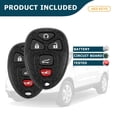 thumbnail image 6 of AKS KEYS Remote Fob for Buick Cadillac GMC 2007 - 2017 OUC60270/ OUC60221 (2 Pack), 6 of 6