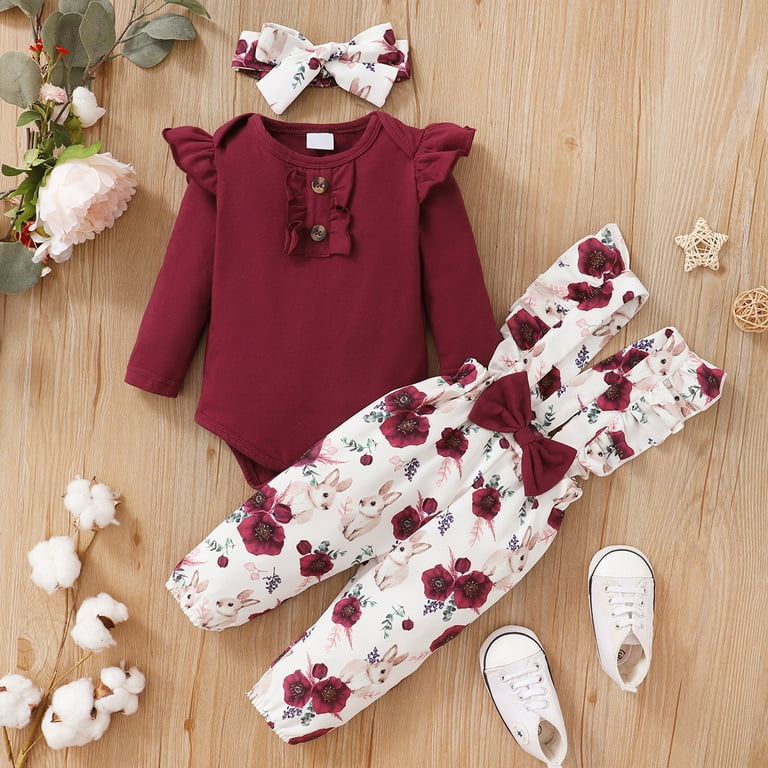 Baby girl pants shop walmart