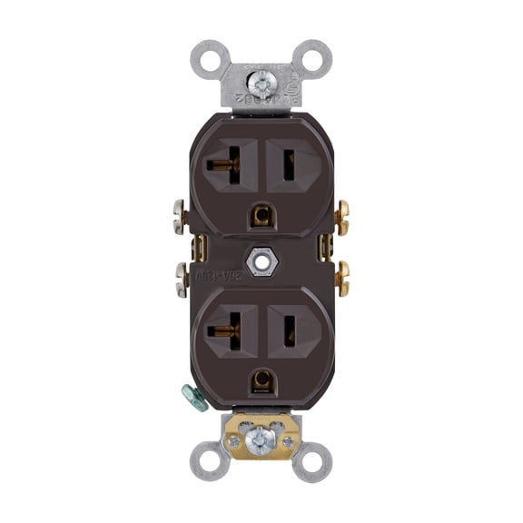 Leviton Commercial Grade Duplex Outlet - Walmart.com