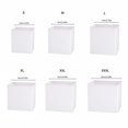 thumbnail image 2 of Cube Resin Mold, Silicone Mirror Finish High Transparency Right Angle Flat for DIY Handmade 3D Specimen Ornament Molds 1 Set White S, 2 of 5