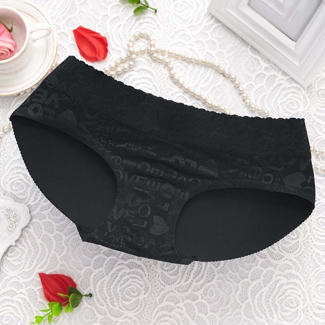 Bragas de de glúteos para mujer, ropa interior, calzoncillos a cadera, lencería, cuerpo acolchado, glúteos, botín transpirable, almohadils Negro Hugo ropa interior de levantamiento de glúteos de mujer