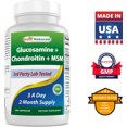 Best Naturals Glucosamine, Chondroitin & MSM 180 Capsules