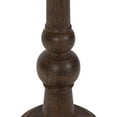 thumbnail image 5 of Kate and Laurel Wegner Traditional Wooden Round Drink Table, 8 x 23, Rich Brown, Elegant and Durable Pedestal Table for Use as Small Drink Table, Plant Stand, or Decorative Item Display, 5 of 8