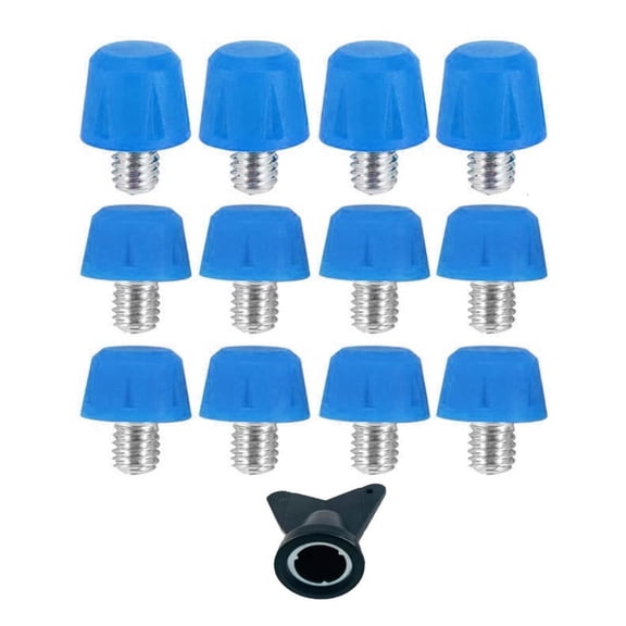 12Pcs Football Studs Soccer Cleats Football Boot Spikes Soccer Cleats for Training Competition Enduring