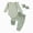 H233-Light Green, variant on masbird Newborn Baby Girl Clothes Long Sleeve Romper Pants Set Headband 3Pcs Fall Winter Coming Home Outfit,Light Purple,3-6 M