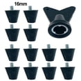 thumbnail image 1 of Yimiti 12Pcs Football Boot Studs Spikes Stable Non-Slip For Rugby Shoes Hiking Shoes,16Mm, 1 of 8