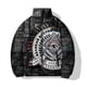 thumbnail image 2 of Abrigo de hombre con estampado 3D de rayas Illuminati, abrigos de invierno para hombre, abrigos de moda cálidos con diseño de búho, abrigos duraderos, nuevos abrigos, parkas de plumas, 2 of 5