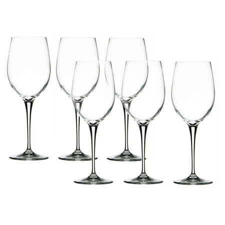 Merlot White Zinfandel Wine - Bormioli Rocco Premium 16 Ounce Merlot Wine Glass, Set of 6