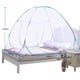 thumbnail image 2 of Mosquitera con dosel para cama, plegable, con puerta doble, antipicaduras de mosquitos (180 x 200 x 150 cm), 2 of 5