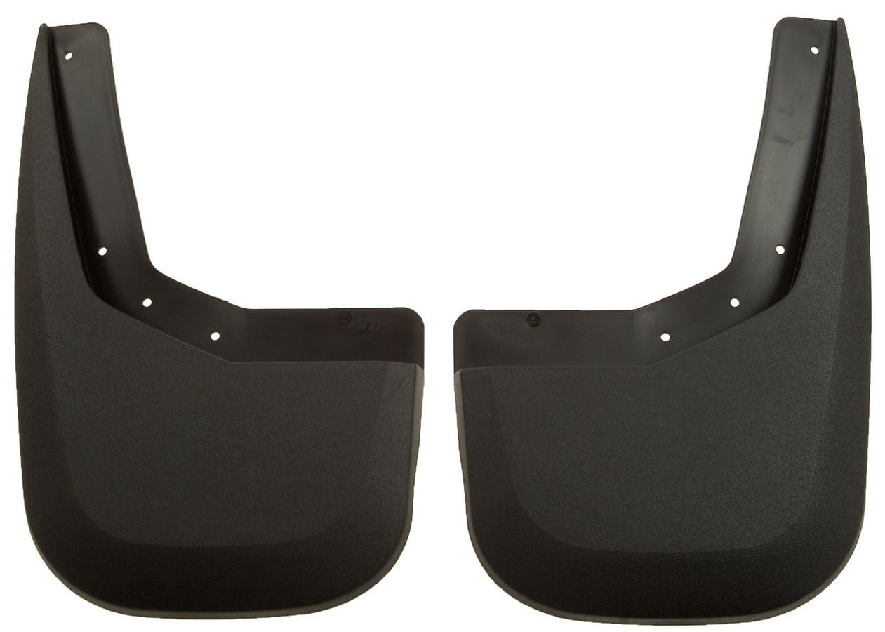 Husky Liners 57801 Custom Molded Mud Flaps Fit 07-14 Sierra 1500/2500/3500 SRW w/o OE Fender Flares Rear