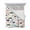 White, variant on Quilts Full Size Bedding Set, Cartoon Construction Vehicle Lightweight Quilted Comforter, Modern Excavator Crane Soft Reversible Bedspread Coverlet with Pillow Covers for All Season, 78" x 90"