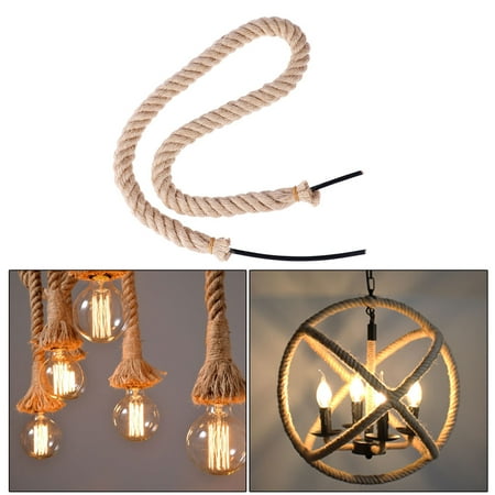 

Vintage Braided Cable Cord Electric Wire for Pendant Lamp Rope Light Cord DIY Accessory (1m)