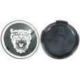 thumbnail image 2 of New Genuine Jaguar Growler Center Wheel Badge Cap Green C2C30080 OEM, 2 of 10