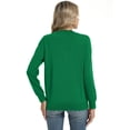 thumbnail image 7 of Chiclily Button Down Cardigans for Women Lightweight Crew Neck Knit Sweater Top, S-2XL, 7 of 7
