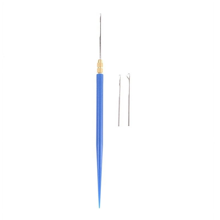 Crystal Ventilating Needle For Lace Wigs Top Wig Making Tools Solf Long  Handle Korea Hair 1-2/2-3/3-4 Lace Frontal Crochet Hook