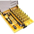 thumbnail image 1 of Kit de destornilladores 45 en 1 WEIHJMXG Compatible con reparaciones de computadoras electricidad dispositivos móviles y televisores, 1 of 5