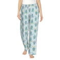 thumbnail image 2 of Lsque Sea Turtle Print Women's Pajama Pants, Lounge Pant - Comfortable Home Wear,Elastic Waistband, Stylish Design-Large, 2 of 9
