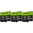 thumbnail image 2 of PNY 64GB Elite-X Class 10 U3 V30 microSDXC Flash Memory Card, 2 of 2