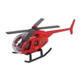 thumbnail image 1 of Helicóptero pequeño de aleación fundida a presión, decoración para tartas, regalo de vacaciones, avión de juguete rojo, 1 of 8