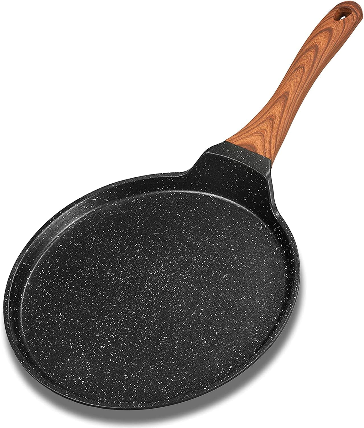 Vinchef Nonstick Crepe Pan, 10inch Skillet Pan for Dosa Tawa Omelette  Tortillas Crispy Pancake, Griddle Pancake