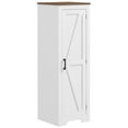 thumbnail image 1 of HOMCOM Armoire de Rangement Style Ferme avec Tablette Ajustable pour Salon, 1 of 10