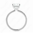 thumbnail image 3 of Cora Jewellery 2CT Hidden Halo Round Moissanite Solitaire Engagement Ring For Women, 14K White Gold, 3 of 6