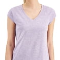 thumbnail image 2 of ID Ideology Plus Size Rapidry V Neck Performance T-Shirt Rhapsody 3X, 2 of 3