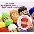 thumbnail image 4 of Tejido Crochet Kit, 63PCS Kit de Ganchillo para Principiantes, Viene con Ganchillo, Hilo, Accesorios para Tejer y Bolsa de Almacenamiento, 4 of 4