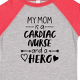 thumbnail image 4 of Inktastic My Mom is a Cardiac Nurse and a Hero Boys or Girls Toddler T-Shirt, 4 of 5
