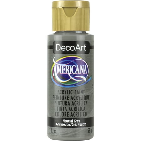 UPC: 0016455195307 | DecoArt Americana Acrylic Color  2 oz.  Neutral Gray