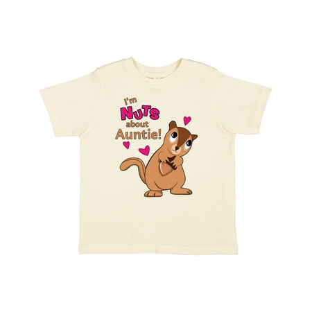 

Inktastic I m Nuts About Auntie Gift Toddler Boy or Toddler Girl T-Shirt