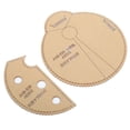 thumbnail image 3 of DIY Leather Craft Template, Durable Acrylic Wallet Template Sturdy  For General Purpose For Professional Use For DIY Enthusiasts For DIY Leather Purse Making, 3 of 8